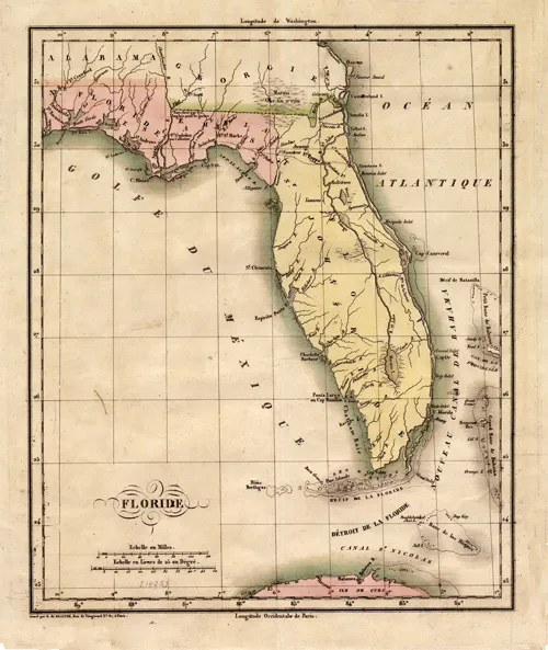 Flordia old map Old map of Florida