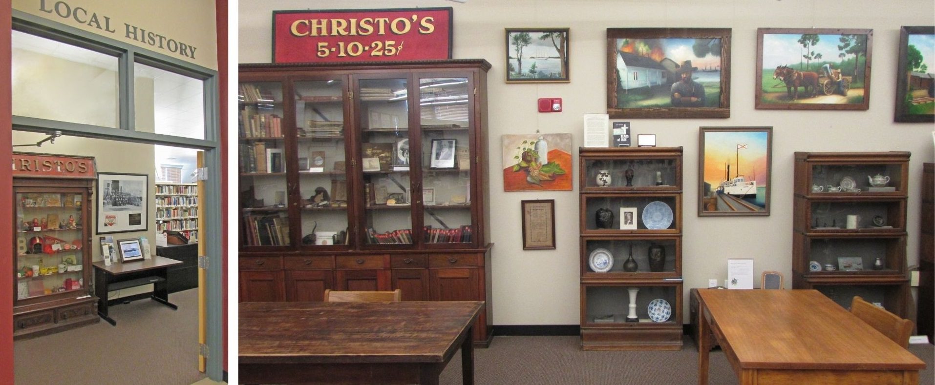 Local-Historyroom Bay County Library History Room